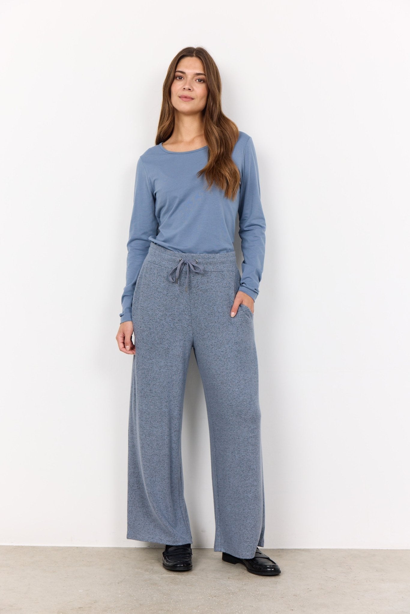 Soya Concept Biara 74 Lounge Pant - Blue Water Clothing