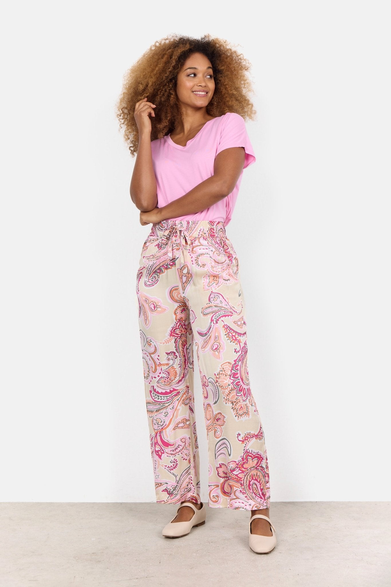 Soya ConceptSoya Concept Dorina 4 - B PantsPantsPink - Blue Water Clothing