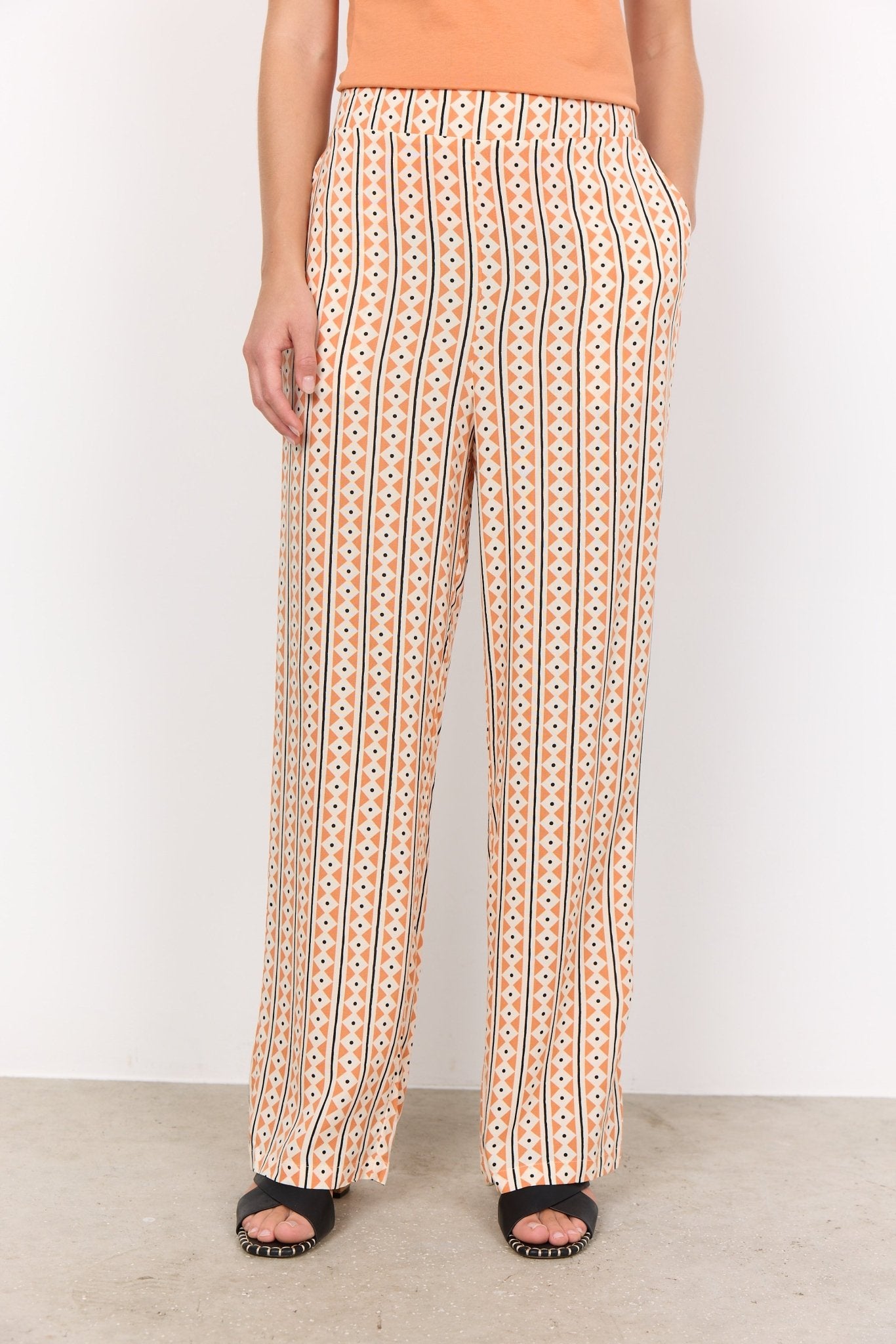 Soya ConceptSoya Concept Elsia 4 - B PantsPantsOrange - Blue Water Clothing