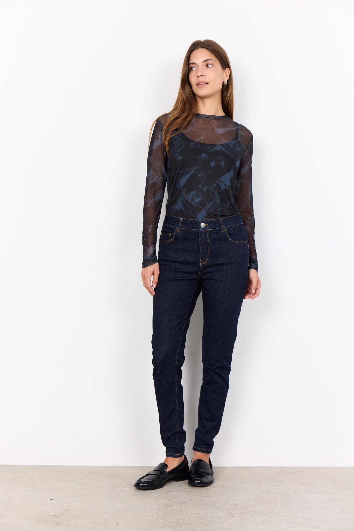 Soya Concept Iliane 1 Top - Blue Water Clothing