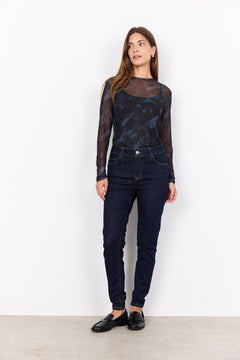 Soya Concept Iliane 1 Top - Blue Water Clothing