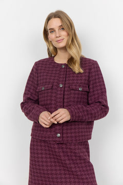 Soya ConceptSoya Concept Irka 2 JacketClothingPlum - Blue Water Clothing