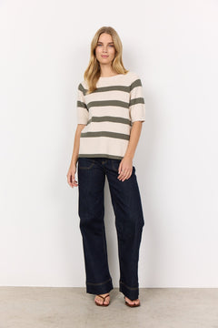 Soya Concept Kanita Stripe 19 Top - Blue Water Clothing