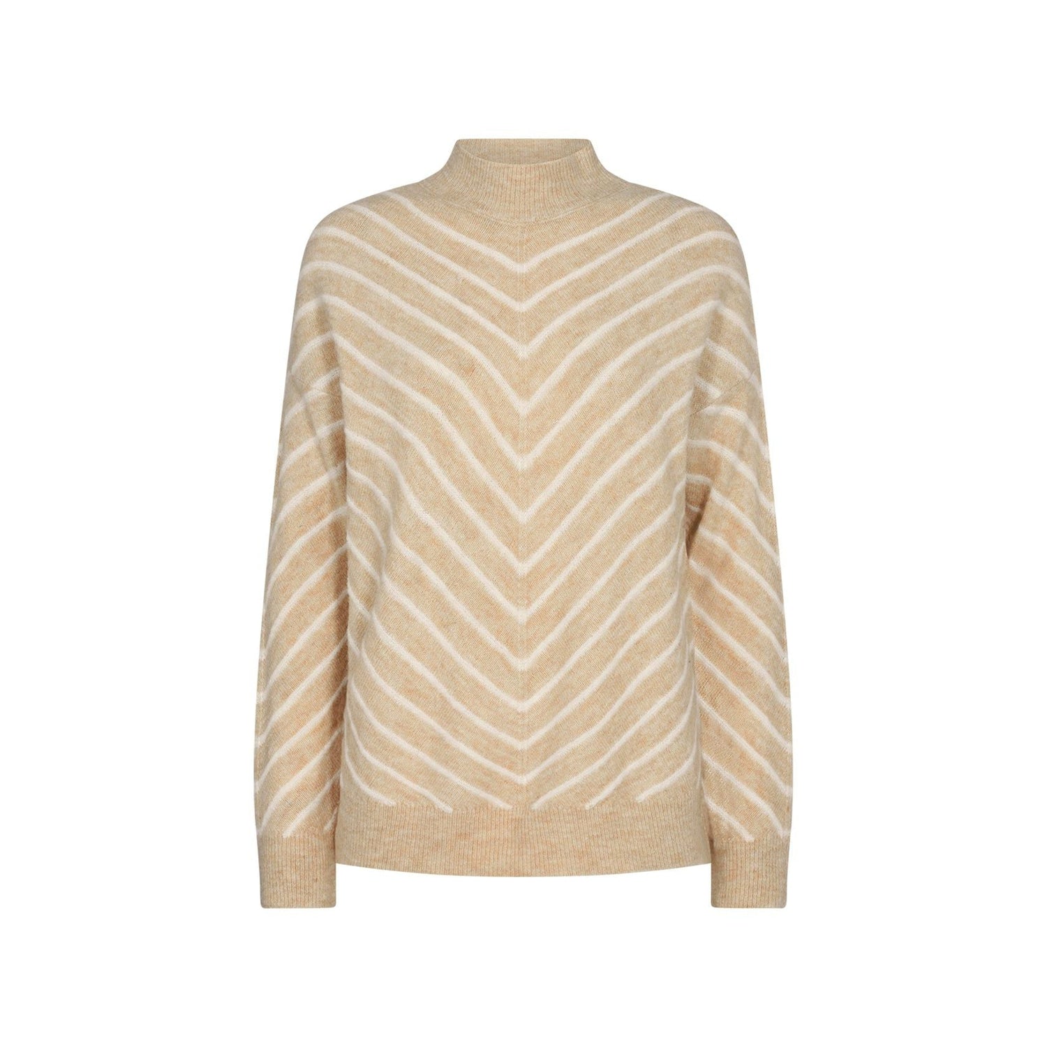 Soya Concept Nessie Stripe 53 Knit - Blue Water Clothing