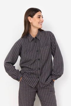Soya ConceptSoya Concept Olivine 1 ShirtClothingDark Grey - Blue Water Clothing