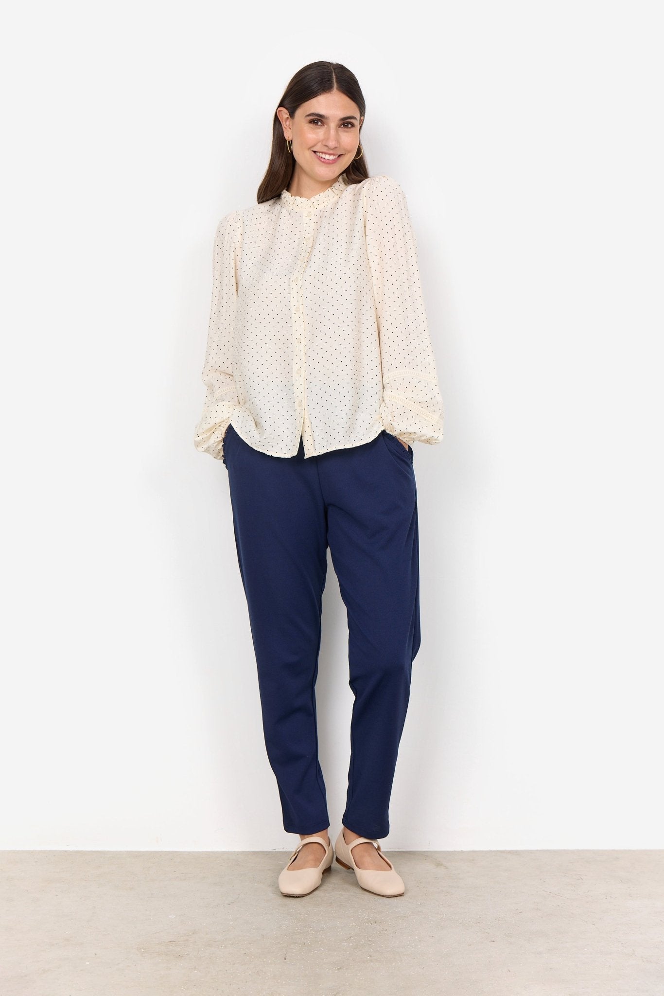 Soya ConceptSoya Concept Orit 2 BlouseClothingCream - Blue Water Clothing