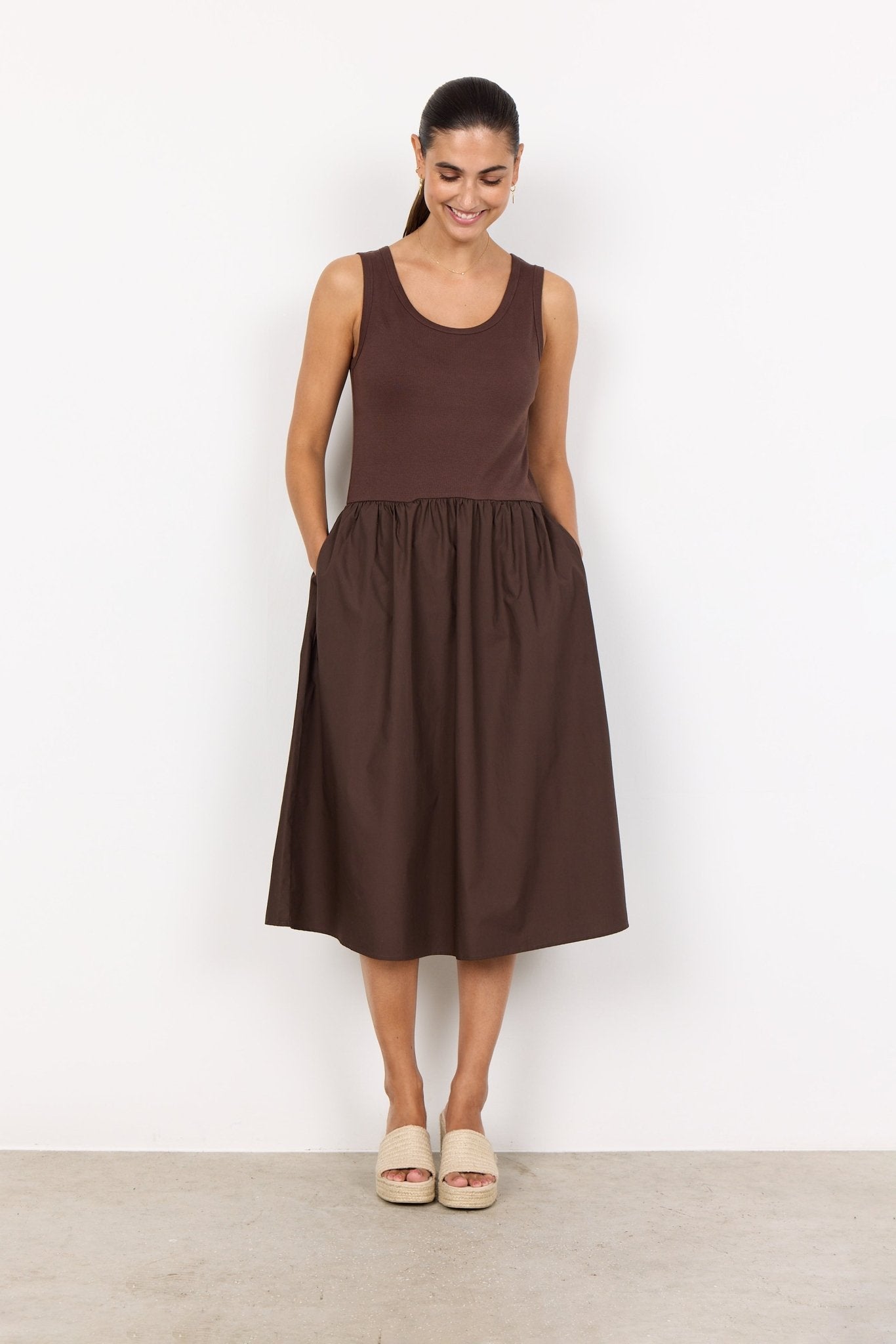 Soya Concept Rachelle 6 Dress - Blue Water Clothing