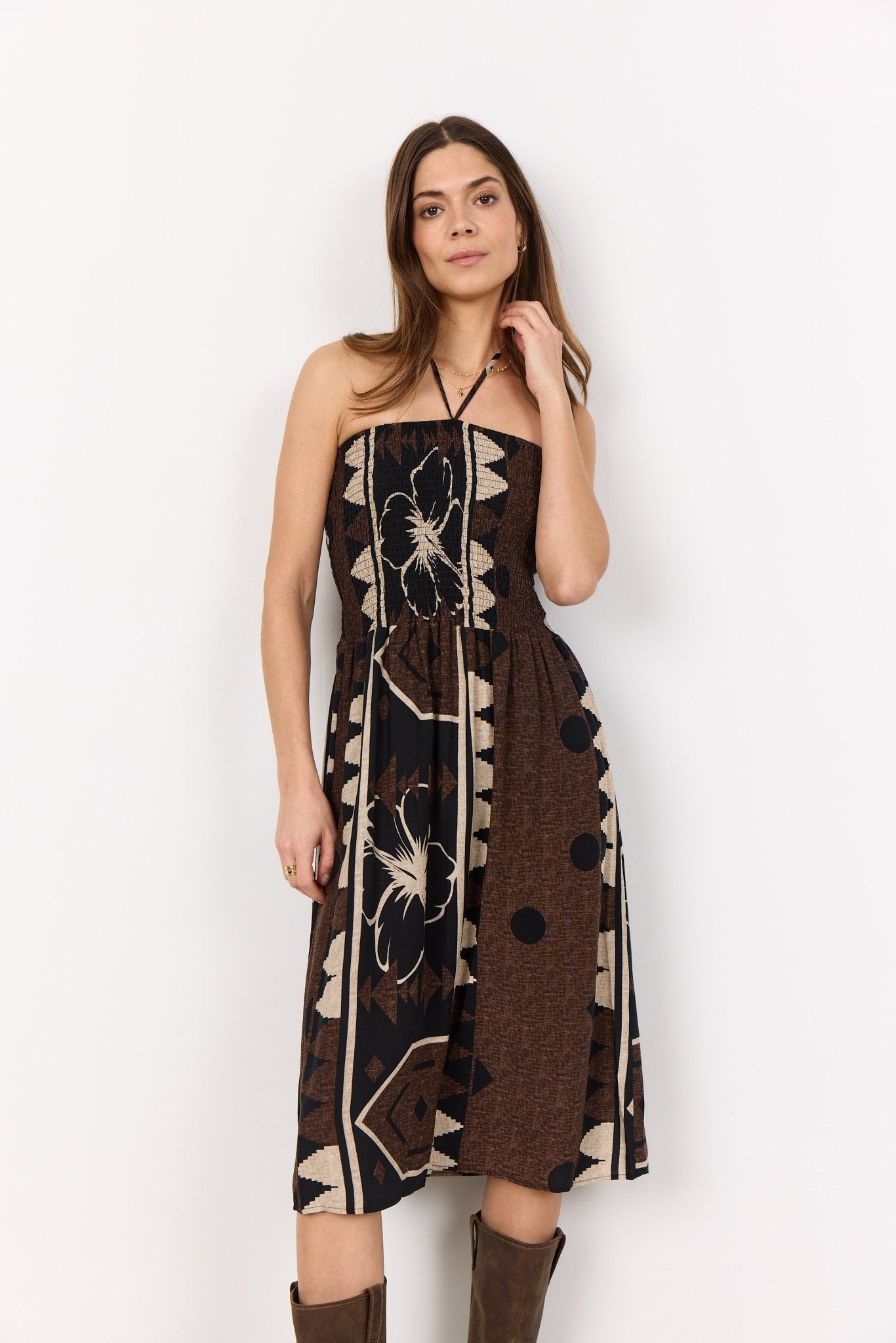 Soya Concept Rosalie 2 Dress - Blue Water Clothing