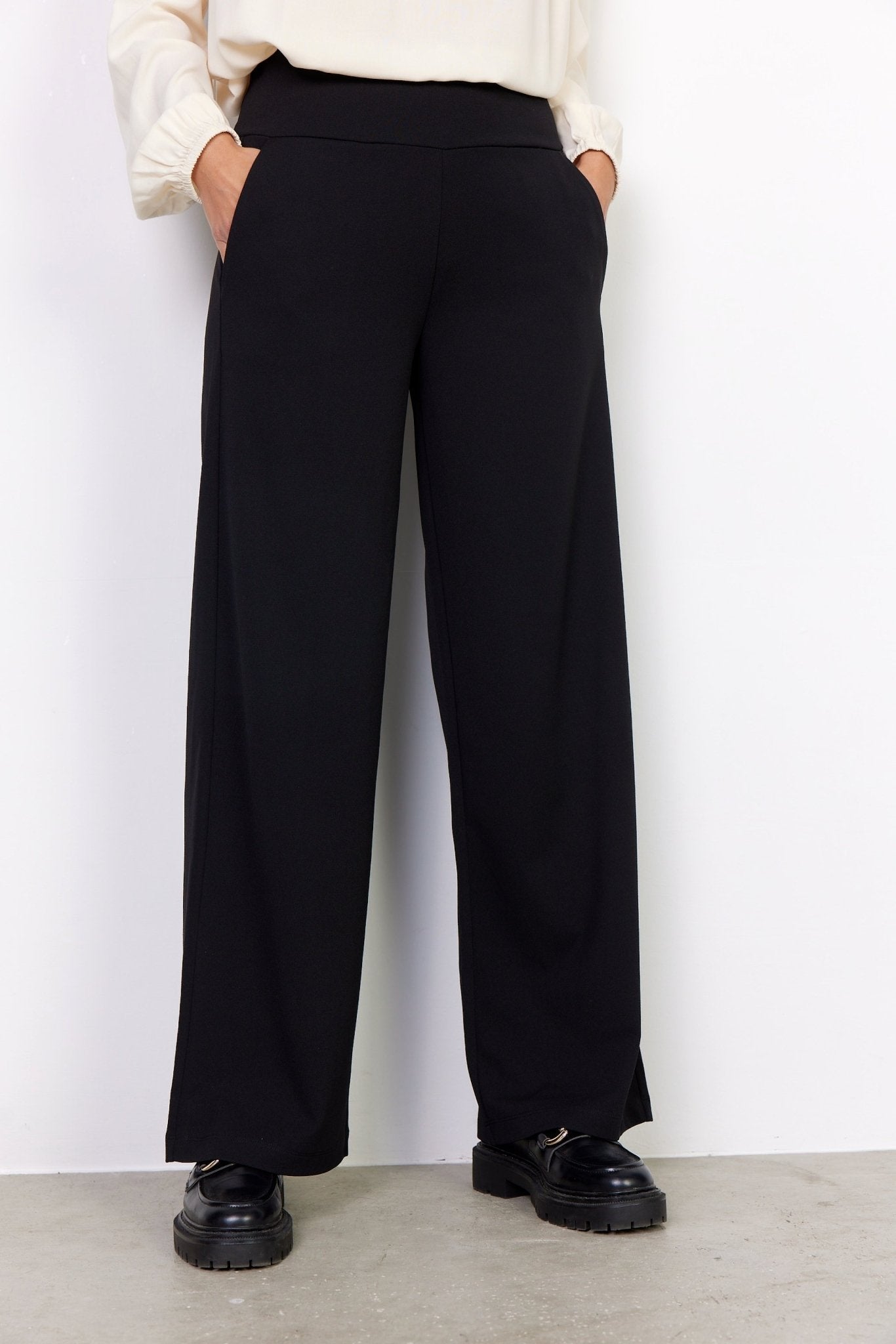 Soya Concept Siham 48 Trousers - Blue Water Clothing