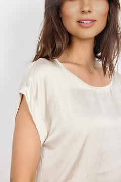 Soya Concept Thilde 6 T-Shirt - Blue Water Clothing