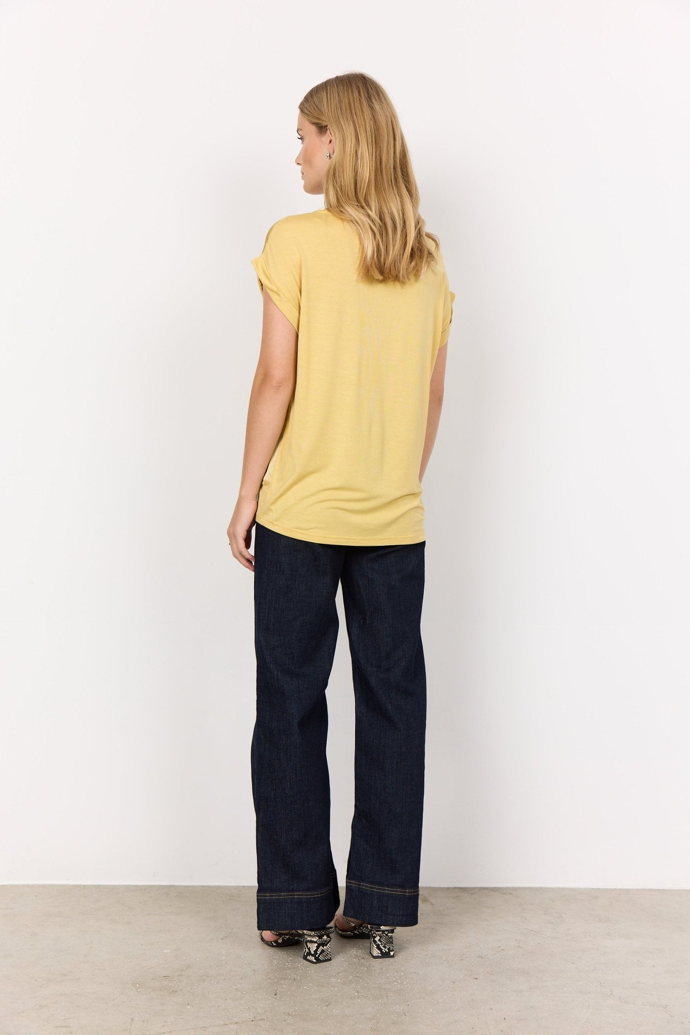Soya Concept Thilde 6 T-Shirt - Blue Water Clothing
