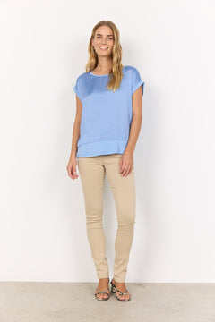 Soya Concept Thilde 6 T-Shirt - Blue Water Clothing