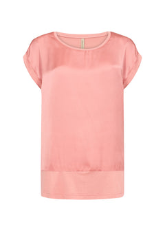 Soya Concept Thilde 6 T-Shirt - Blue Water Clothing