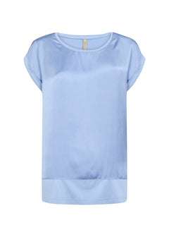 Soya Concept Thilde 6 T-Shirt - Blue Water Clothing