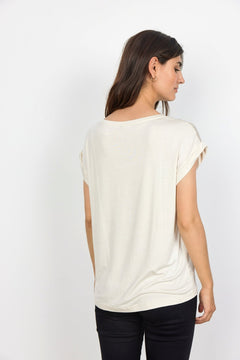 Soya Concept Thilde 6 T-Shirt - Blue Water Clothing