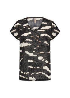 Soya ConceptSoya Concept Aretha 47 T-ShirtTopsBlack - Blue Water Clothing