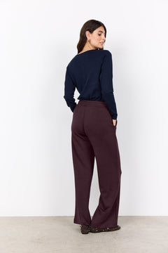 Soya Concept Banu 116 TrousersChocolate Plum - Blue Water Clothing