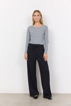 Soya Concept Banu 116 TrousersDark Earth Melange - Blue Water Clothing