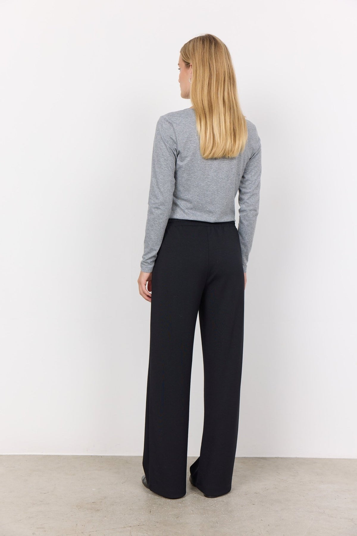 Soya Concept Banu 116 TrousersDark Earth Melange - Blue Water Clothing