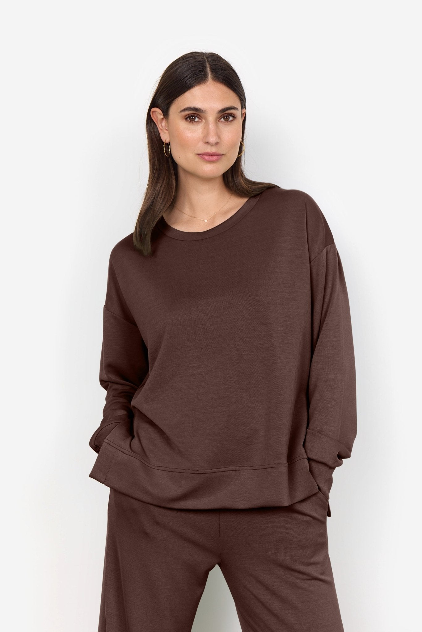 Soya ConceptSoya Concept Banu 164 SweatshirtTopsHot Fudge - Blue Water Clothing