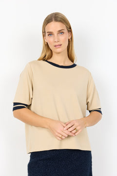 Soya ConceptSoya Concept Banu 286 BlouseTopsBeige - Blue Water Clothing