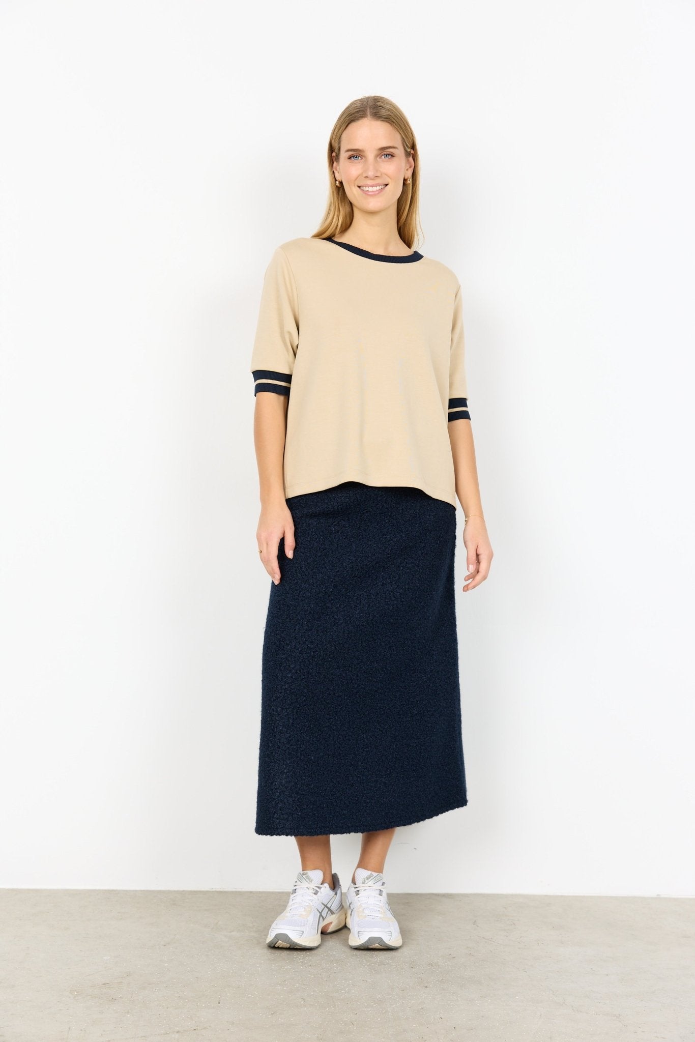 Soya ConceptSoya Concept Banu 286 BlouseTopsBeige - Blue Water Clothing