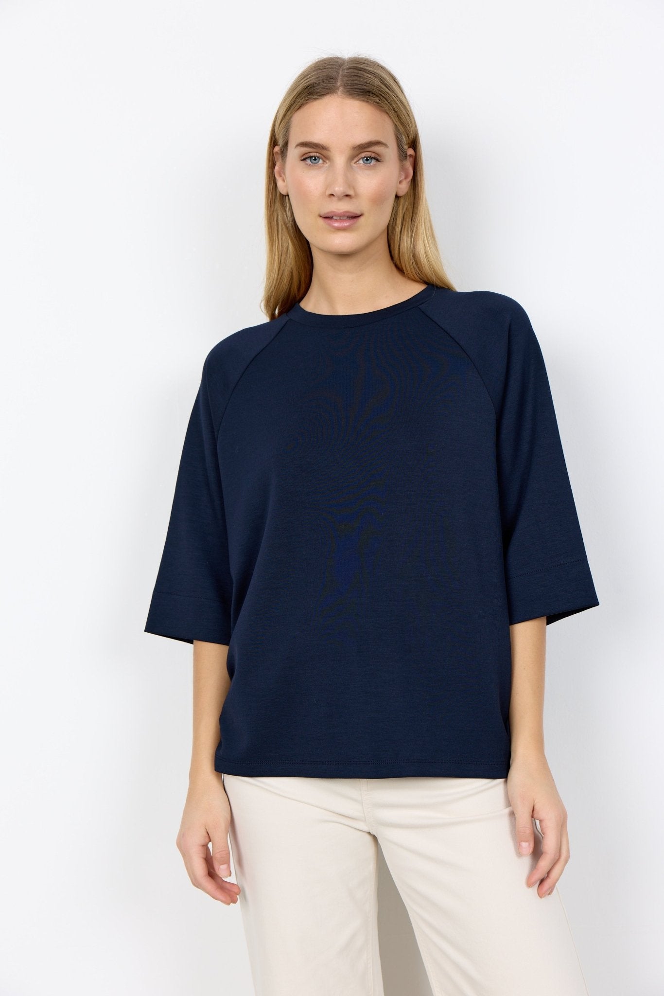 Soya ConceptSoya Concept Banu 288 T-ShirtTopsCream - Blue Water Clothing