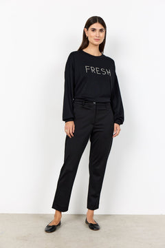 Soya ConceptSoya Concept Banu 291 FRESH SweatshirtTopsBlack - Blue Water Clothing