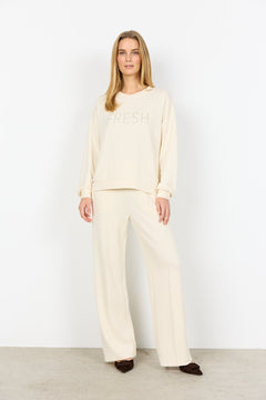Soya ConceptSoya Concept Banu 291 FRESH SweatshirtTopsCream - Blue Water Clothing