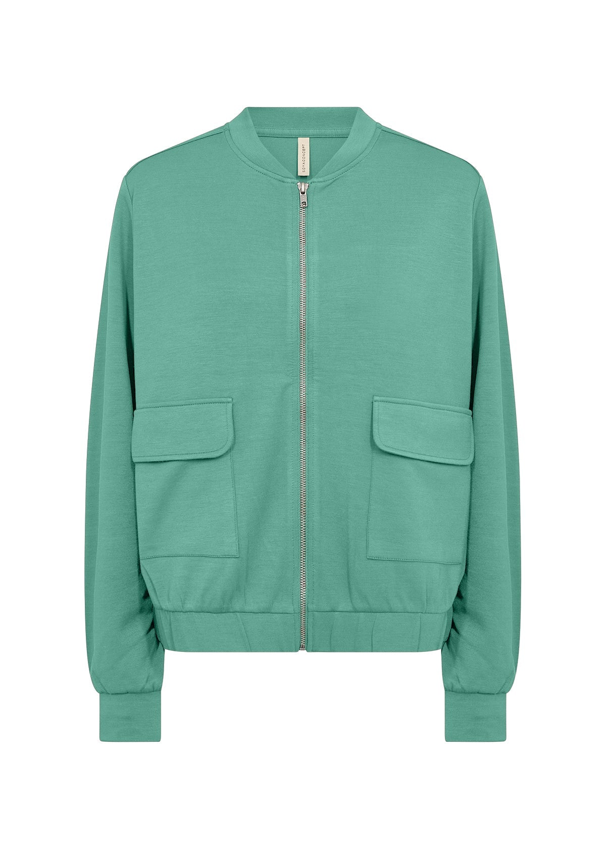 Soya ConceptSoya Concept Banu 293 Zip Through TopTopsFrost - Blue Water Clothing