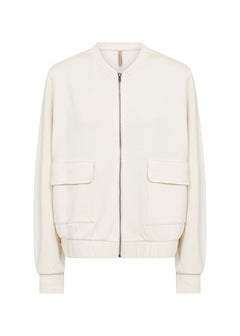 Soya ConceptSoya Concept Banu 293 Zip Through TopTopsFrost - Blue Water Clothing