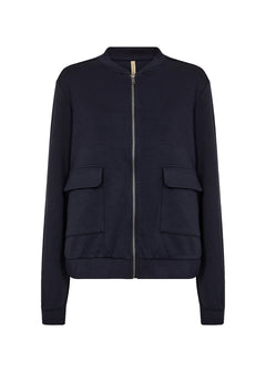 Soya ConceptSoya Concept Banu 293 Zip Through TopTopsFrost - Blue Water Clothing