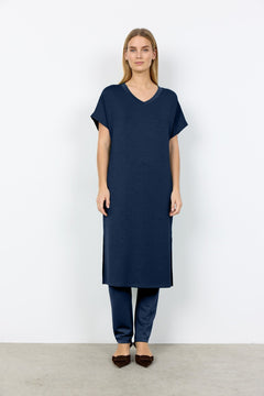 Soya ConceptSoya Concept Banu 296 Midi DressDressesNavy - Blue Water Clothing