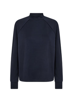 Soya ConceptSoya Concept Banu 332 Mock Neck BlouseClothingMadder Brown - Blue Water Clothing