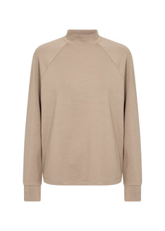 Soya ConceptSoya Concept Banu 332 Mock Neck BlouseClothingMadder Brown - Blue Water Clothing