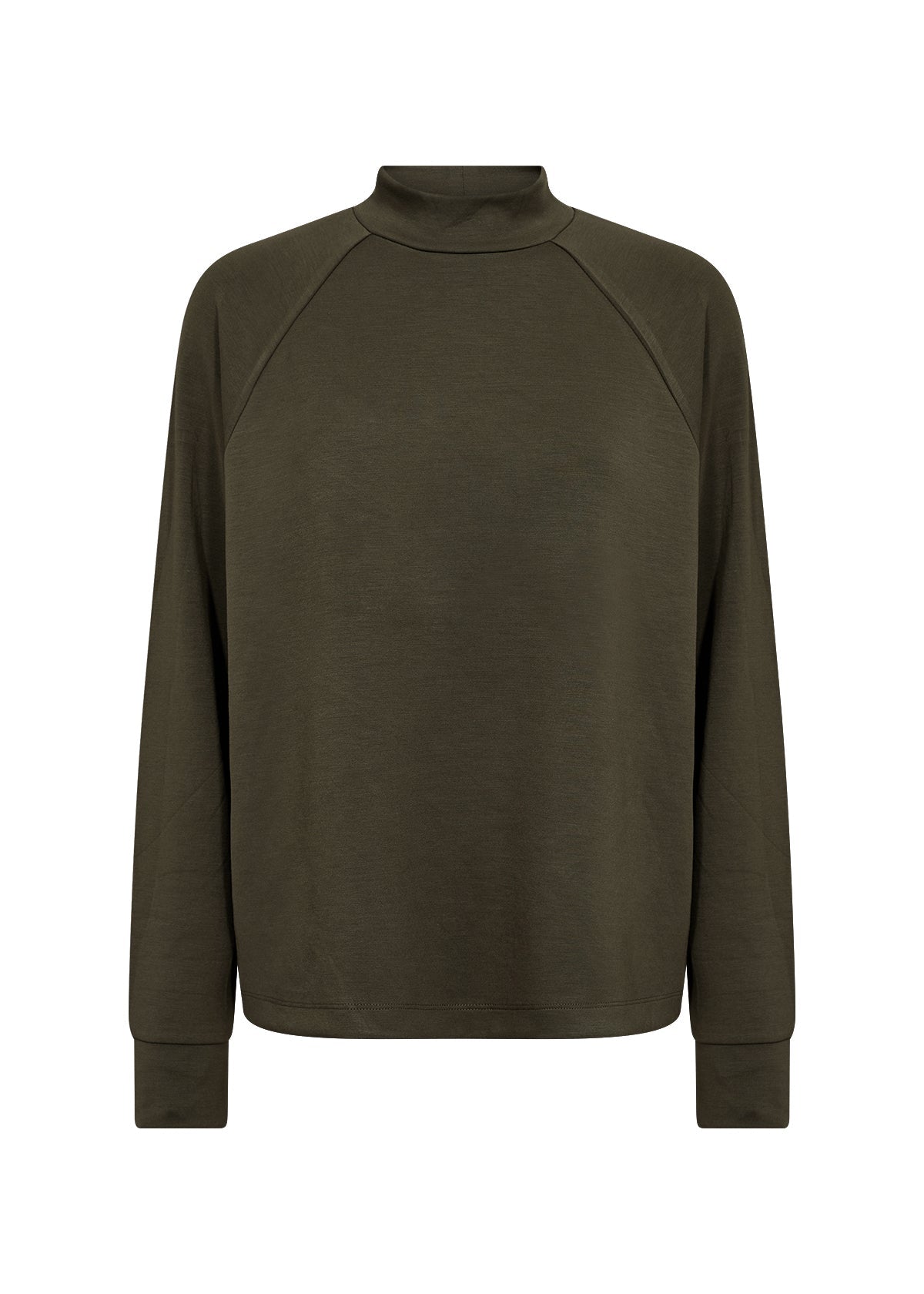 Soya ConceptSoya Concept Banu 332 Mock Neck BlouseClothingMadder Brown - Blue Water Clothing