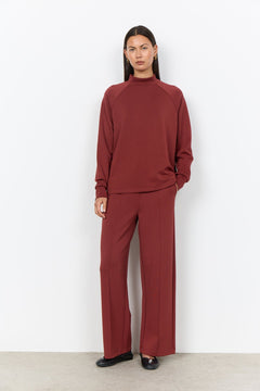 Soya ConceptSoya Concept Banu 332 Mock Neck BlouseClothingMadder Brown - Blue Water Clothing