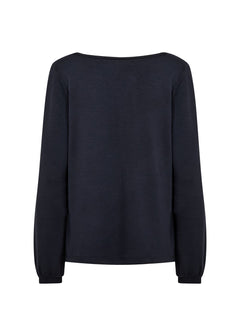 Soya ConceptSoya Concept Banu 333 Slouch Neck TopClothingNavy - Blue Water Clothing