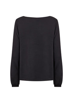 Soya ConceptSoya Concept Banu 333 Slouch Neck TopClothingBlack - Blue Water Clothing