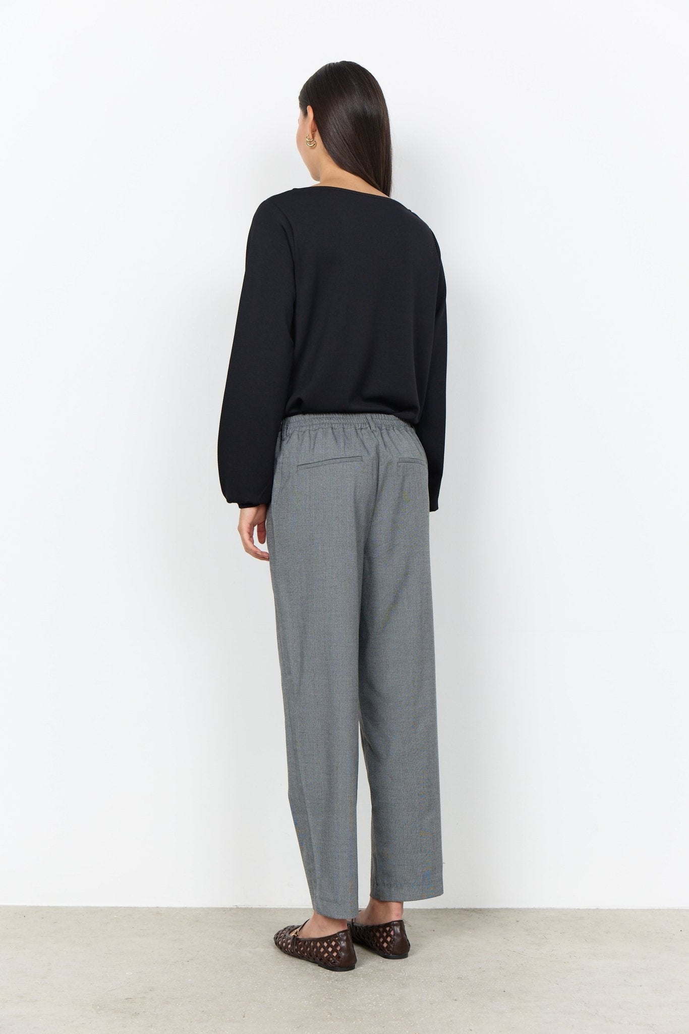 Soya ConceptSoya Concept Banu 333 Slouch Neck TopClothingBlack - Blue Water Clothing