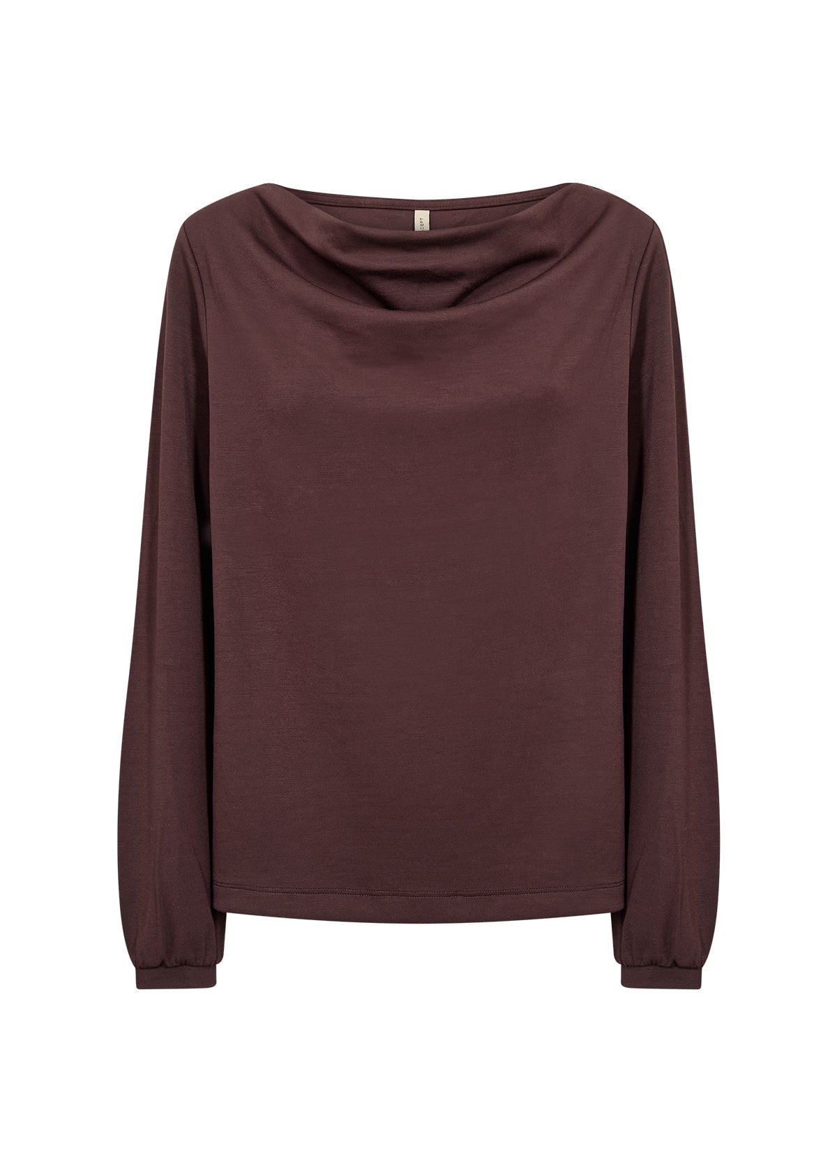 Soya ConceptSoya Concept Banu 333 Slouch Neck TopClothingChocolate Plum - Blue Water Clothing