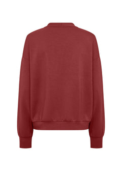 Soya ConceptSoya Concept Banu 334 Quarter Zip BlouseClothingMadder Brown - Blue Water Clothing