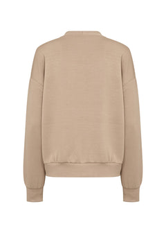 Soya ConceptSoya Concept Banu 334 Quarter Zip BlouseClothingCamel - Blue Water Clothing