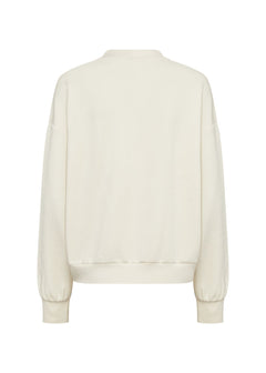 Soya ConceptSoya Concept Banu 334 Quarter Zip BlouseClothingCream - Blue Water Clothing