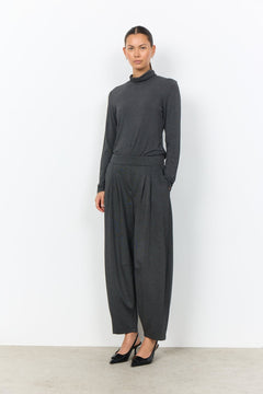 Soya Concept Banu 339 TrousersDark Earth Melange - Blue Water Clothing