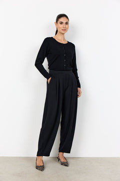 Soya Concept Banu 339 TrousersDark Earth Melange - Blue Water Clothing