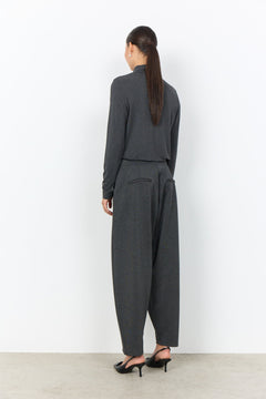 Soya Concept Banu 339 TrousersDark Earth Melange - Blue Water Clothing