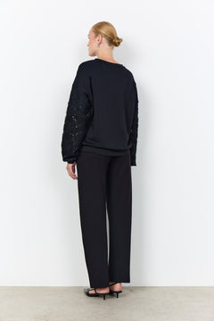Soya Concept Banu 344 SweatshirtBlack - Blue Water Clothing