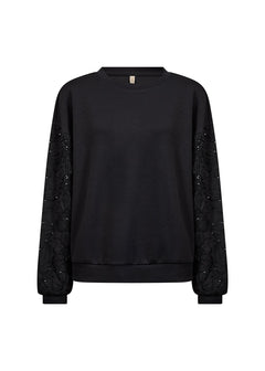 Soya Concept Banu 344 SweatshirtBlack - Blue Water Clothing