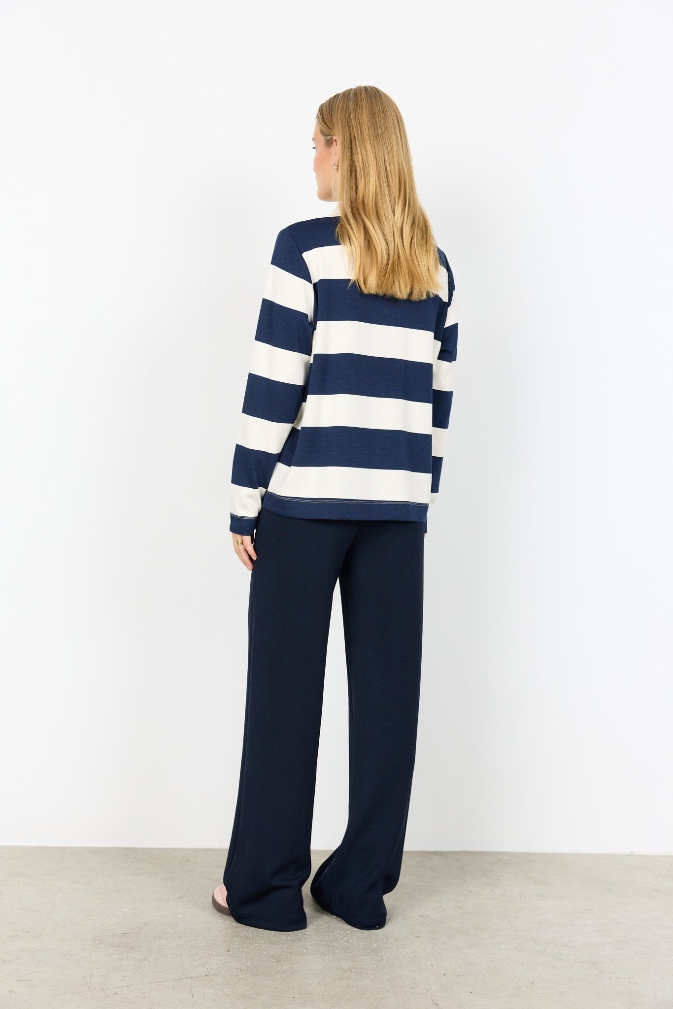 Soya ConceptSoya Concept Barni 48 Stripe TopTopsNavy - Blue Water Clothing